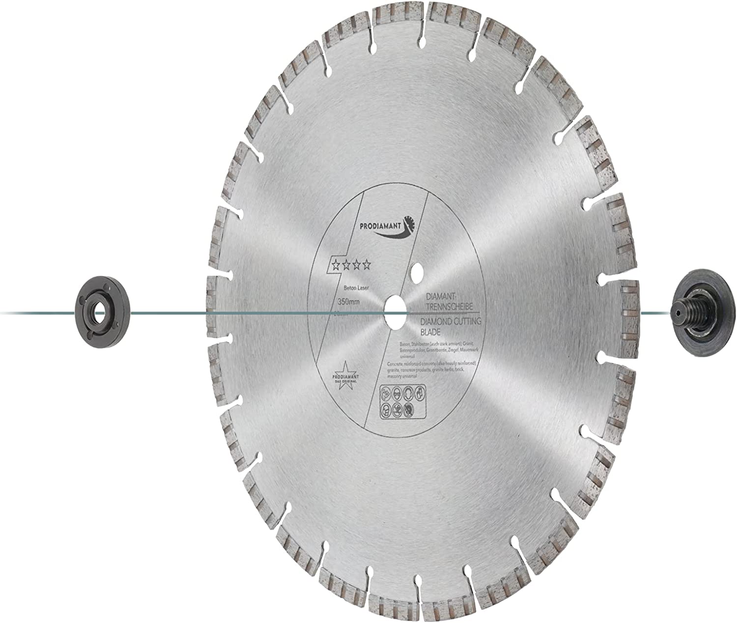 Norton EXPERT PRO TURBO LASER Diamantscheibe 115mm für Beton